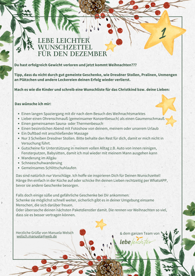 Bild für Post Lebe leichter Adventskalender