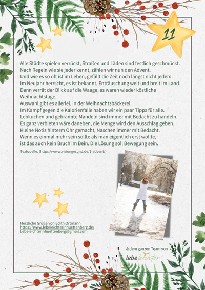 Bild für Post Lebe leichter Adventskalender
